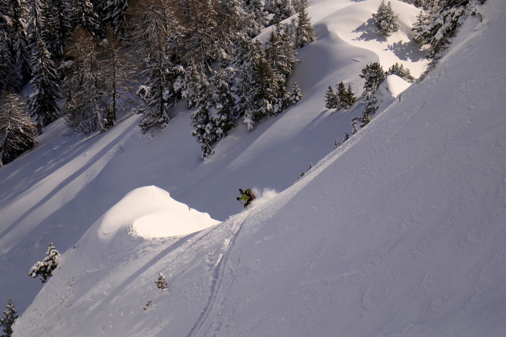 ski sur l'arête (@yougs)