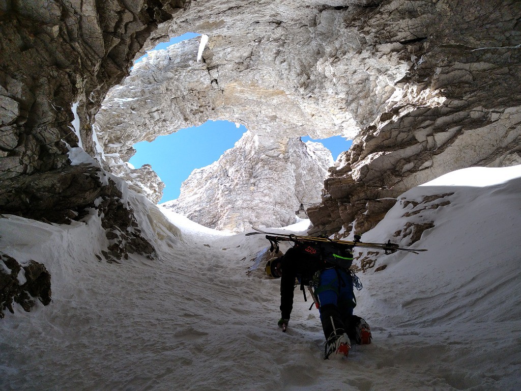 Seconde grotte skiante aussi