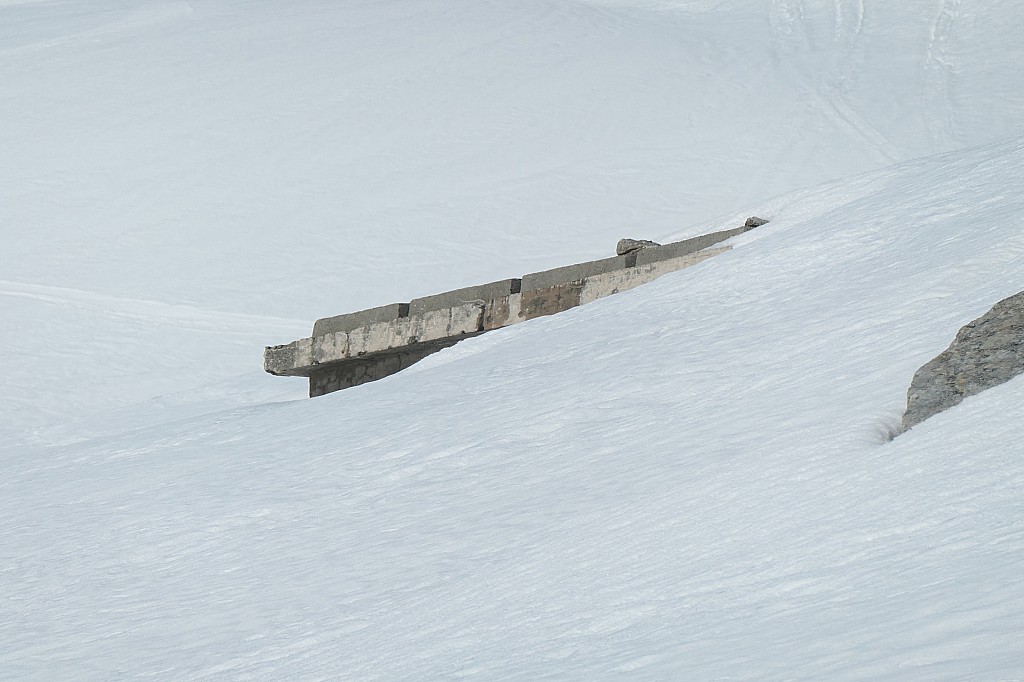 Le fort sous la neige