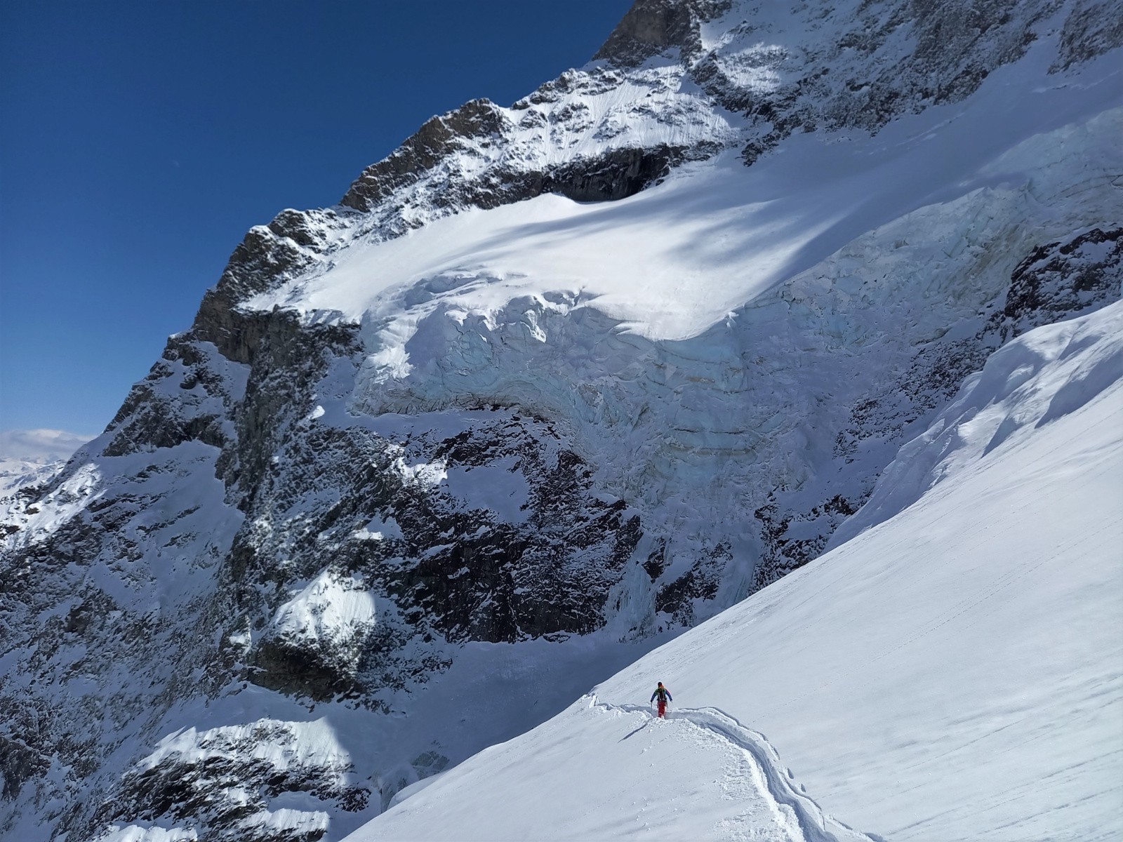 Glacier d'Armande, Cheminement