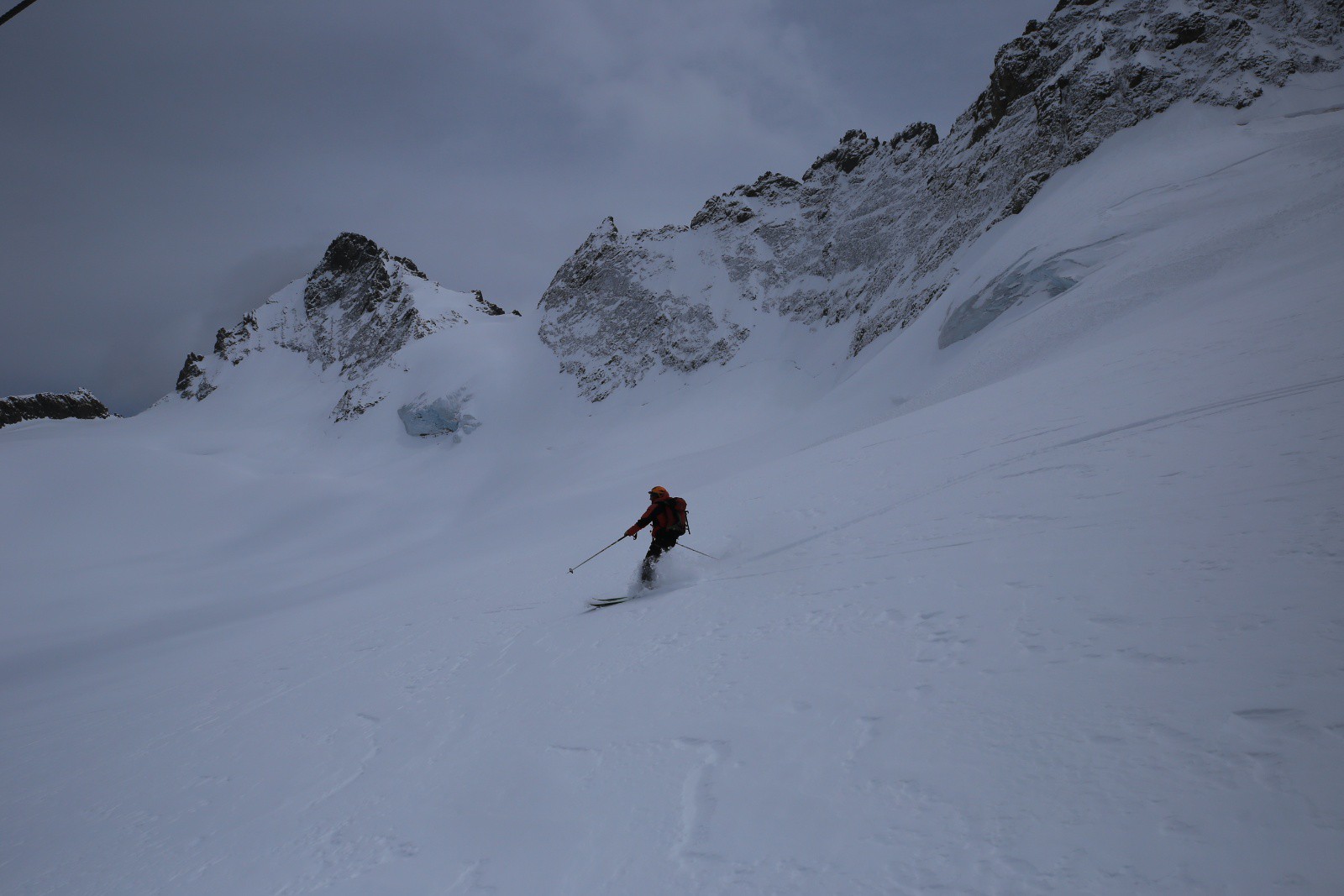 Ski sur fond de Col de la Girose