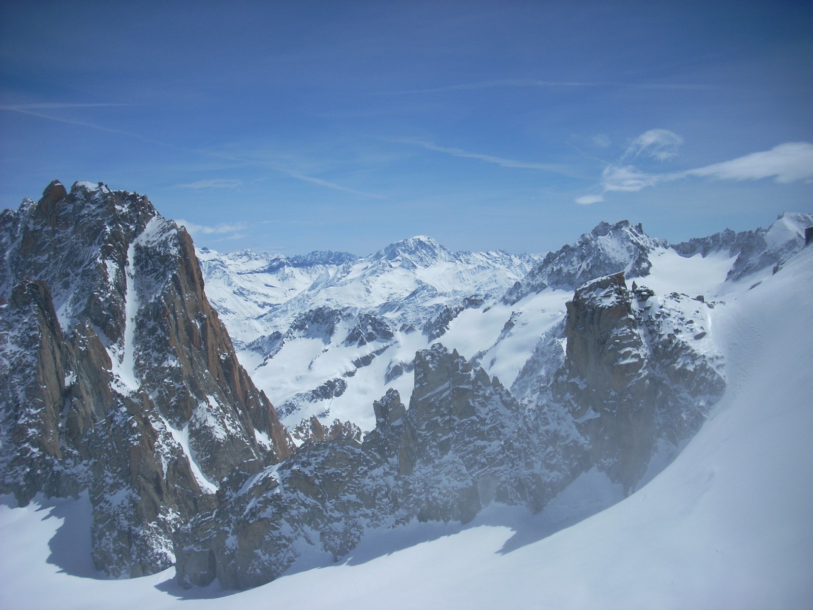 Côté Suisse depuis le sommet