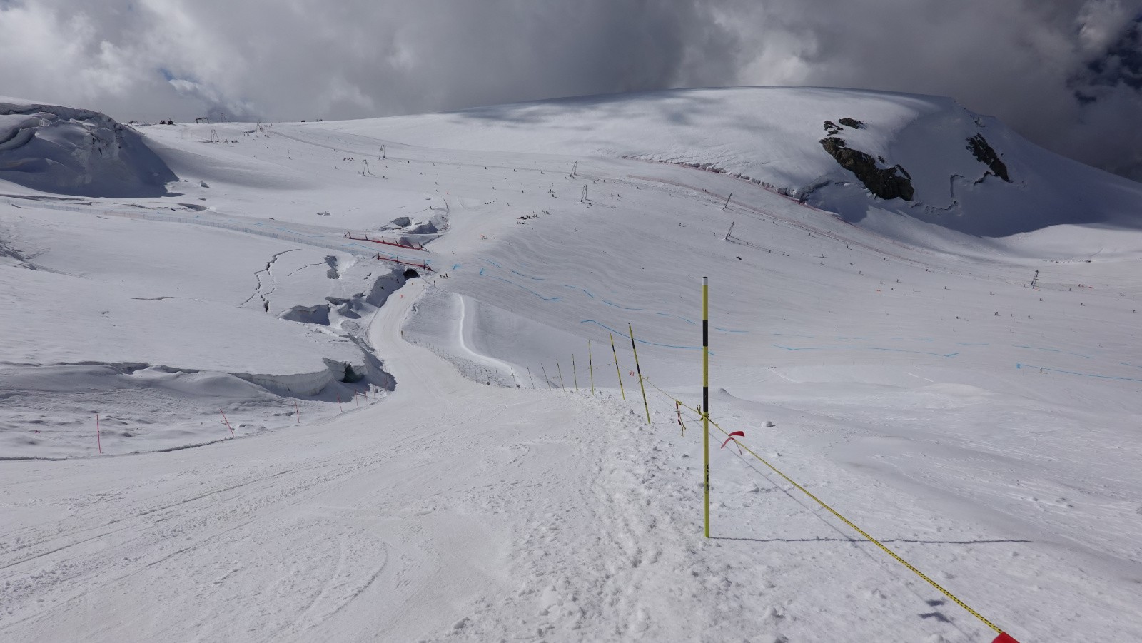 Retour par les pistes de Zermatt
