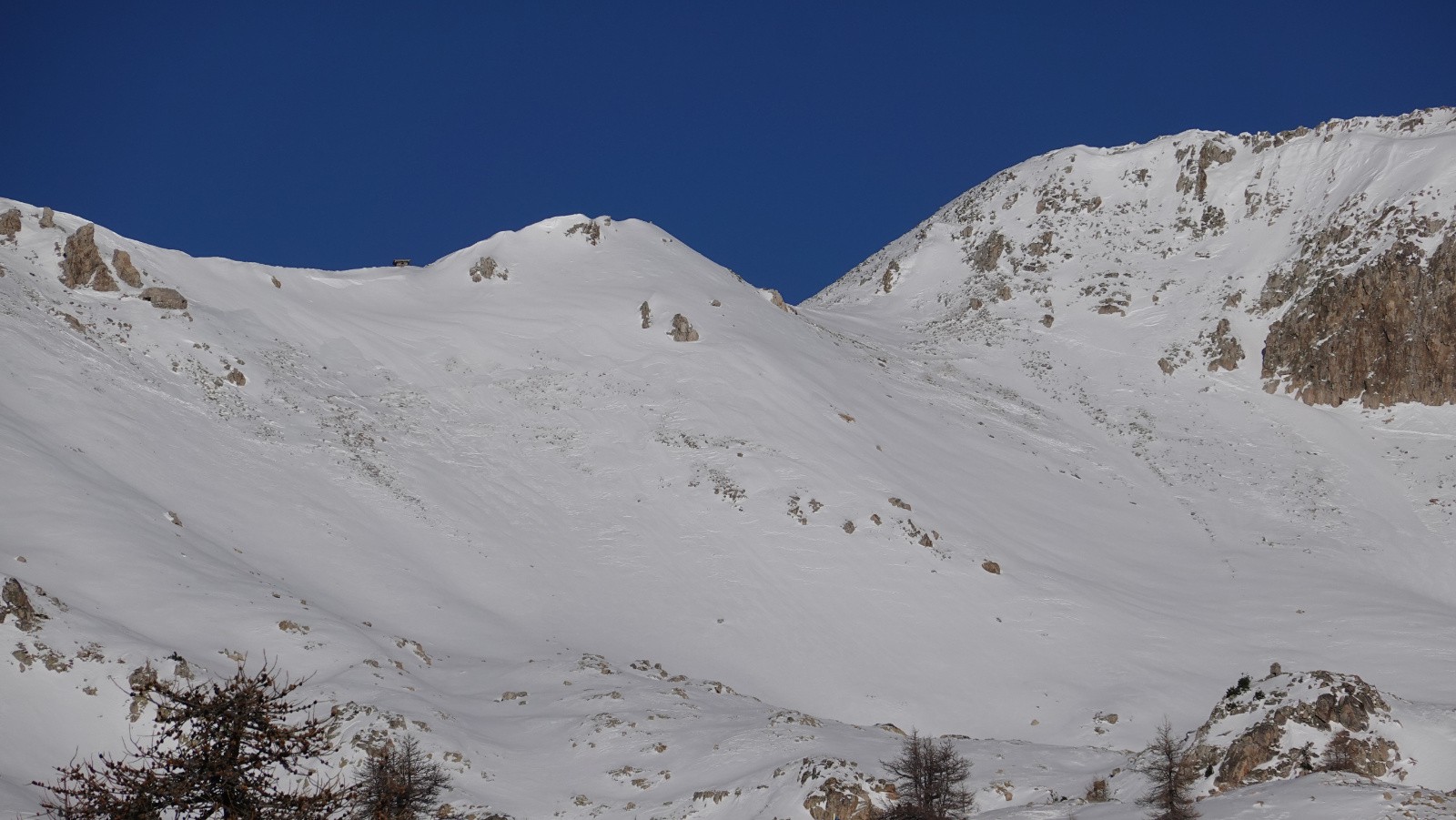 Le Col de Frémamorte manque de neige