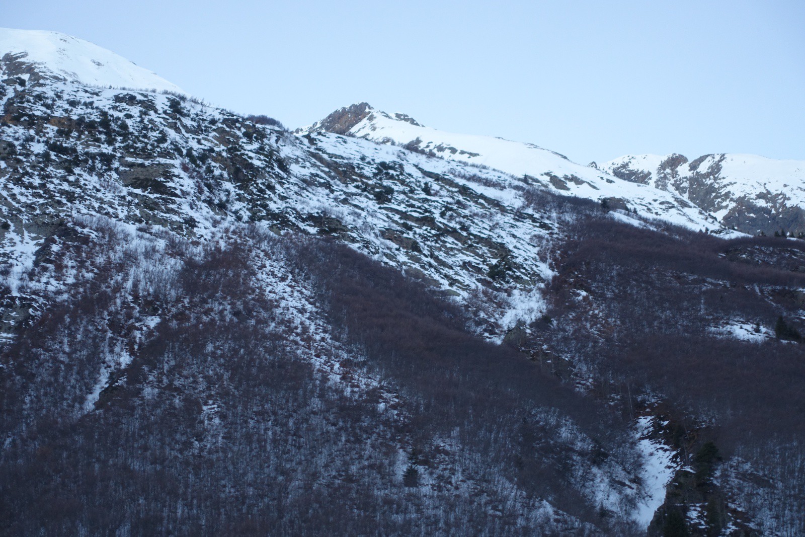 Le vallon depuis le col d'Ornon