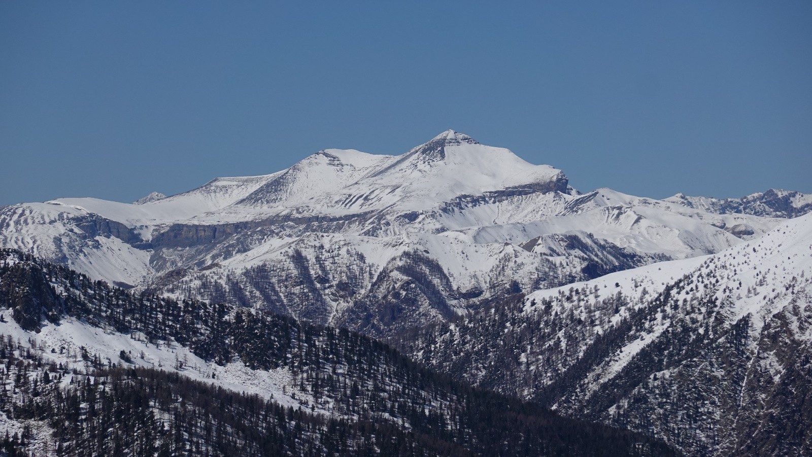 Panorama sur le Mont Mounier