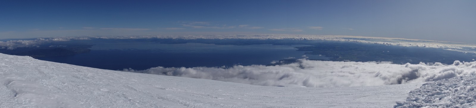 Panoramique sur la Laguna Llanquihue