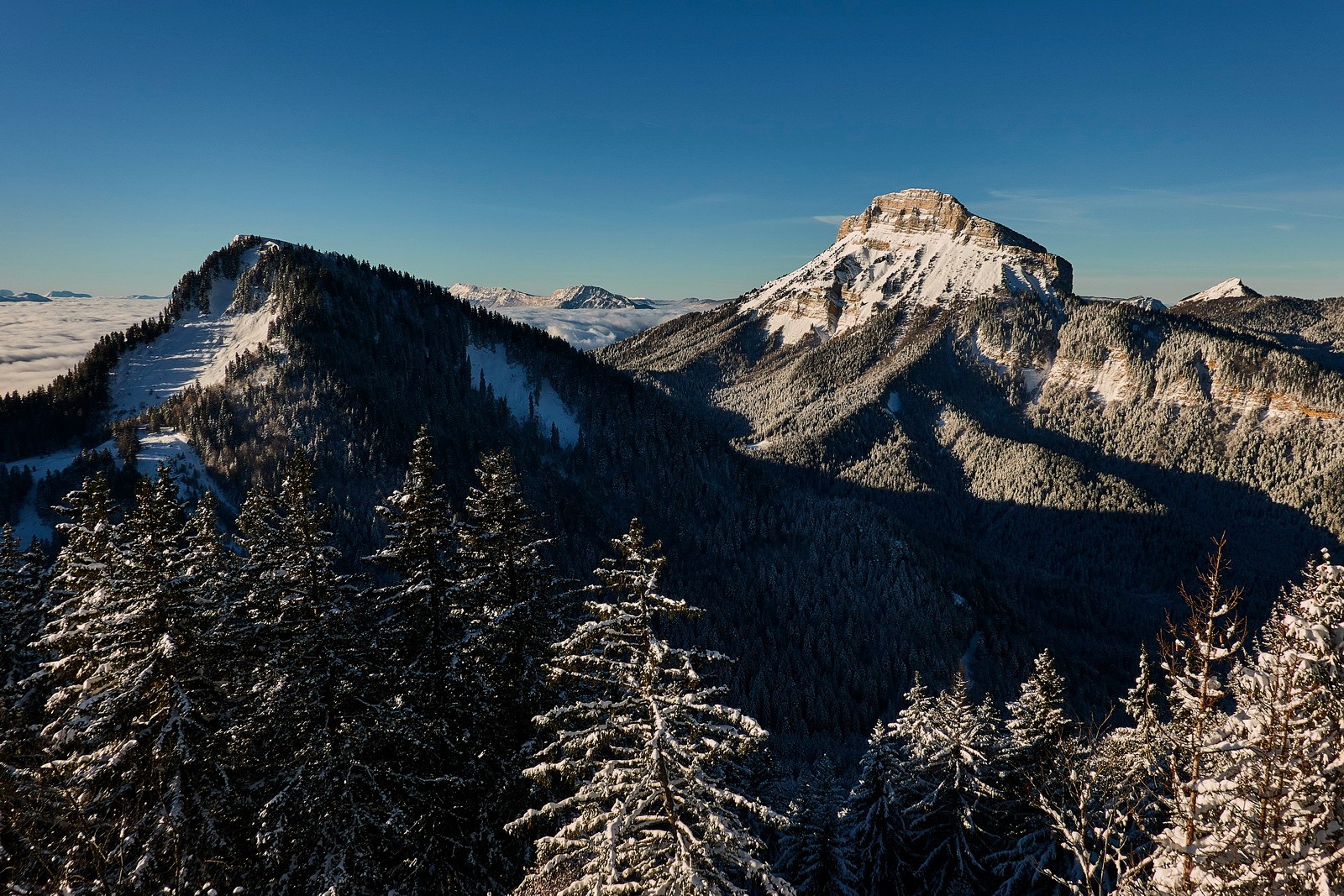Panorama sur Chamechaude...