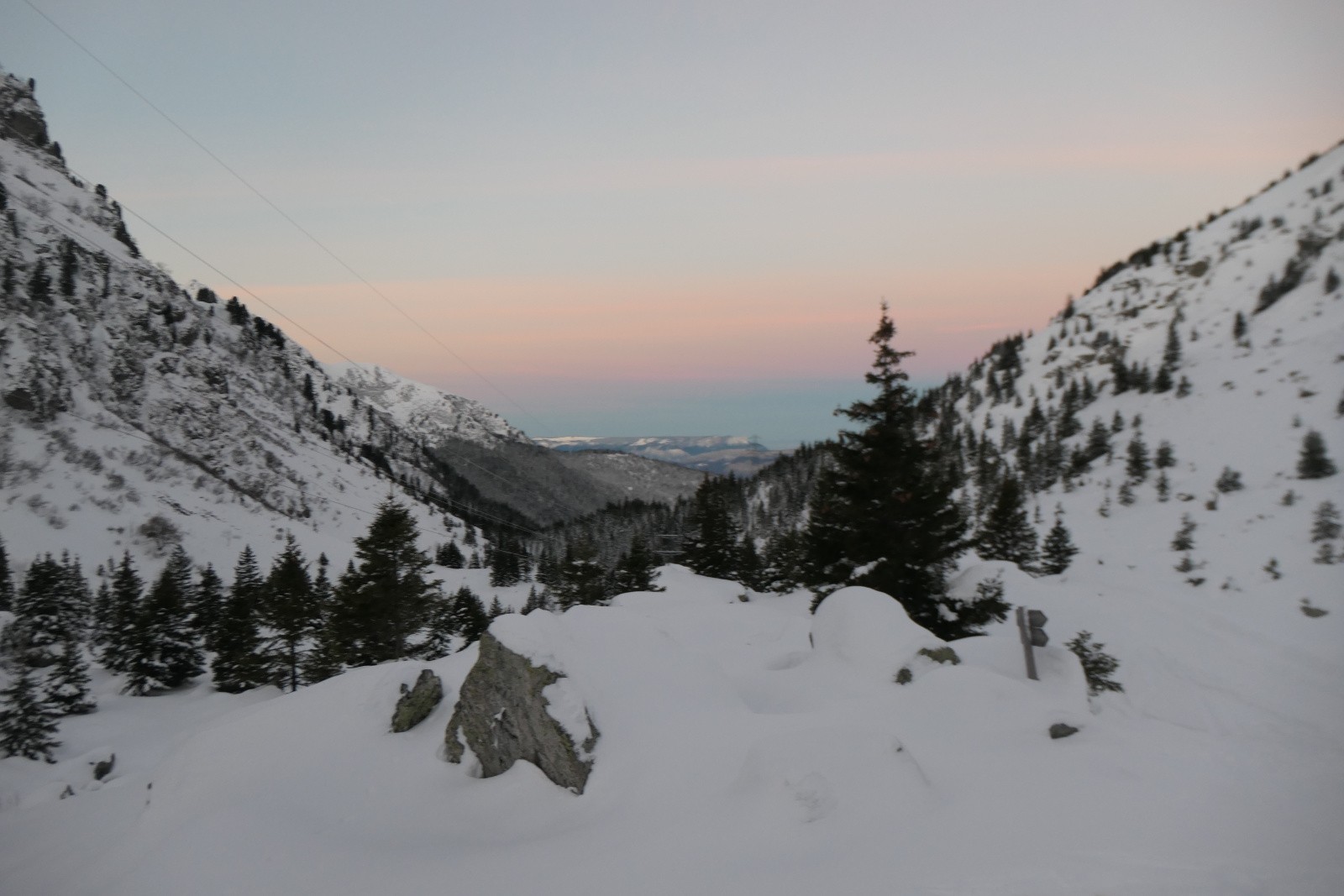 Le ciel en rougit&nbsp; 