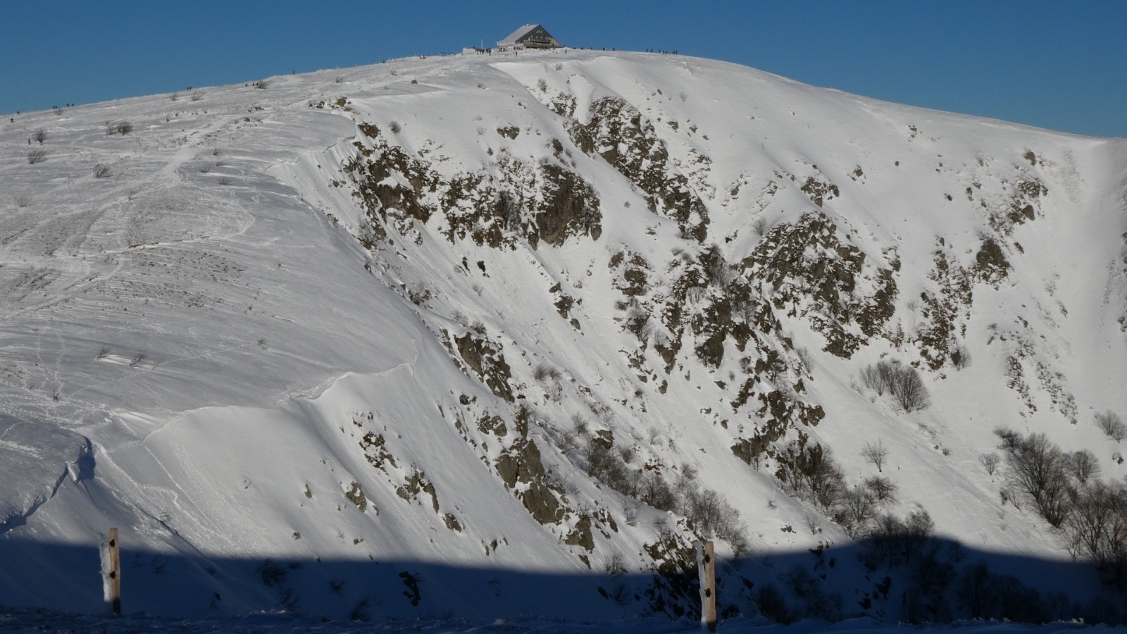  Enneigement miséreux sous le Hohneck