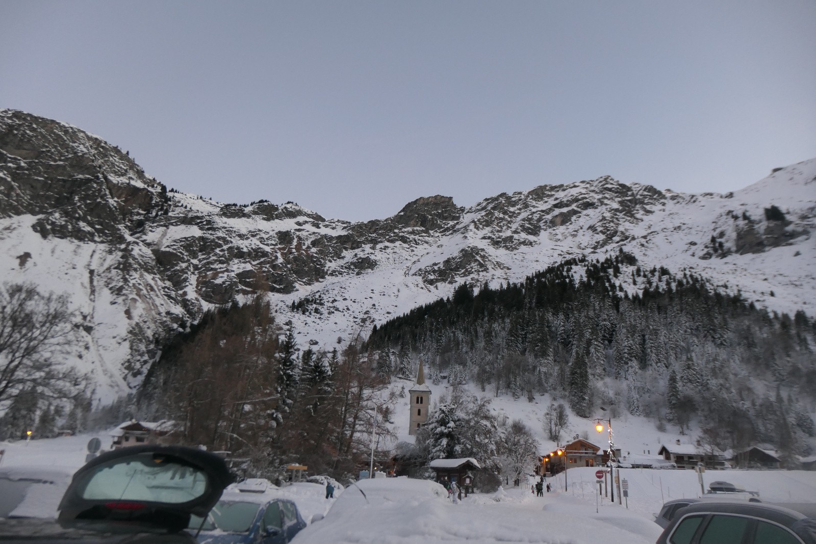 Départ de Champagny 