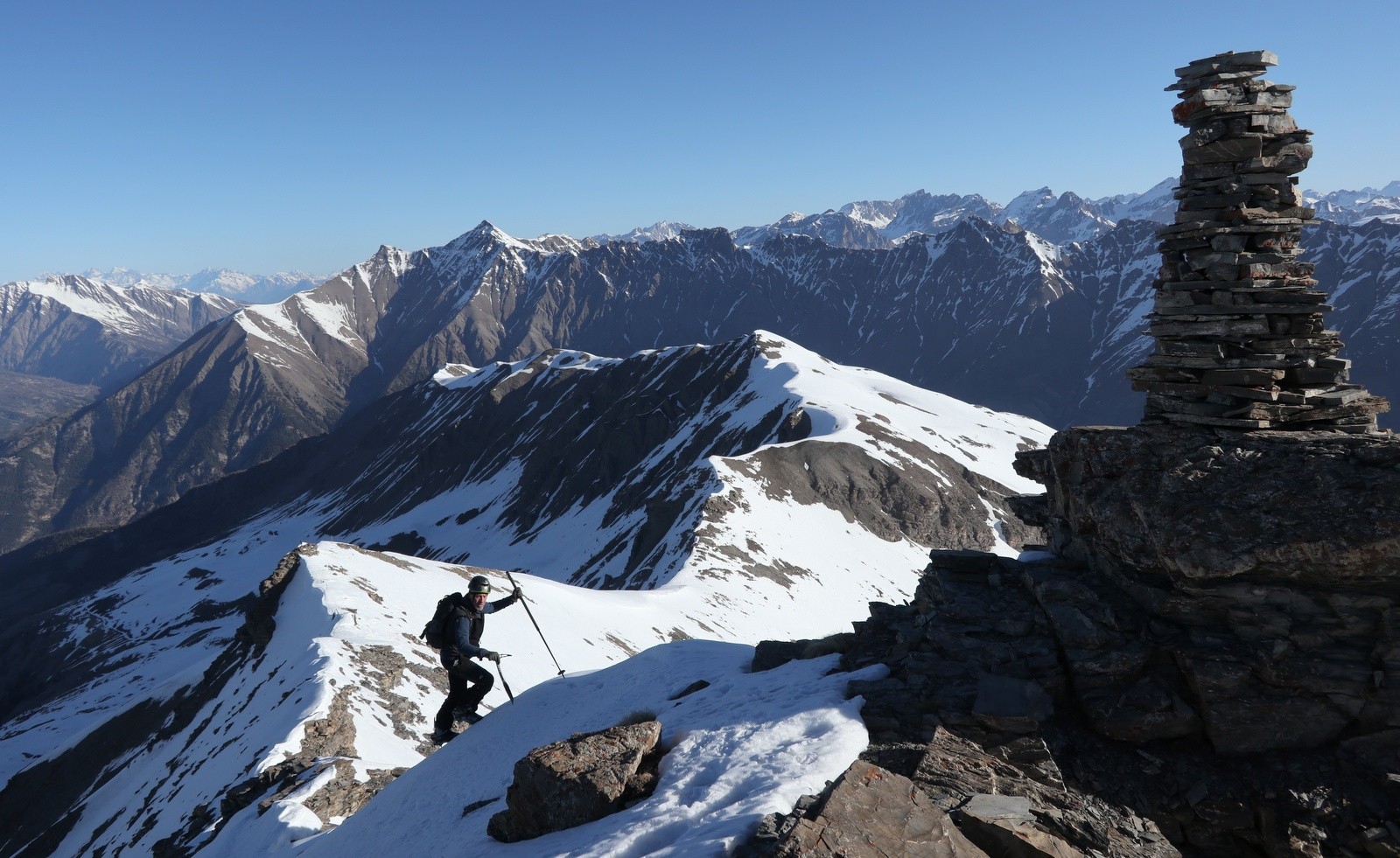 #8 Le Gerbier, arrivée au sommet Le Gerbier, arrivée au sommet