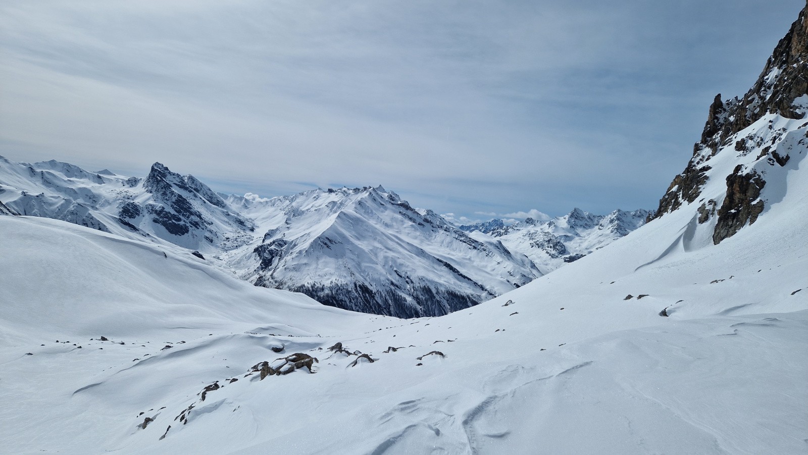 Col Albert vers l'Ubaye 