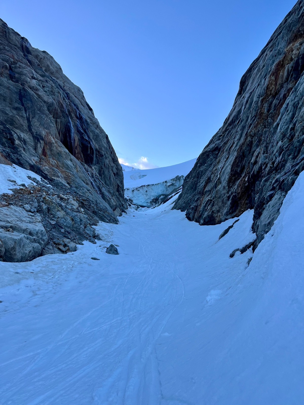 &nbsp;accès au glacier