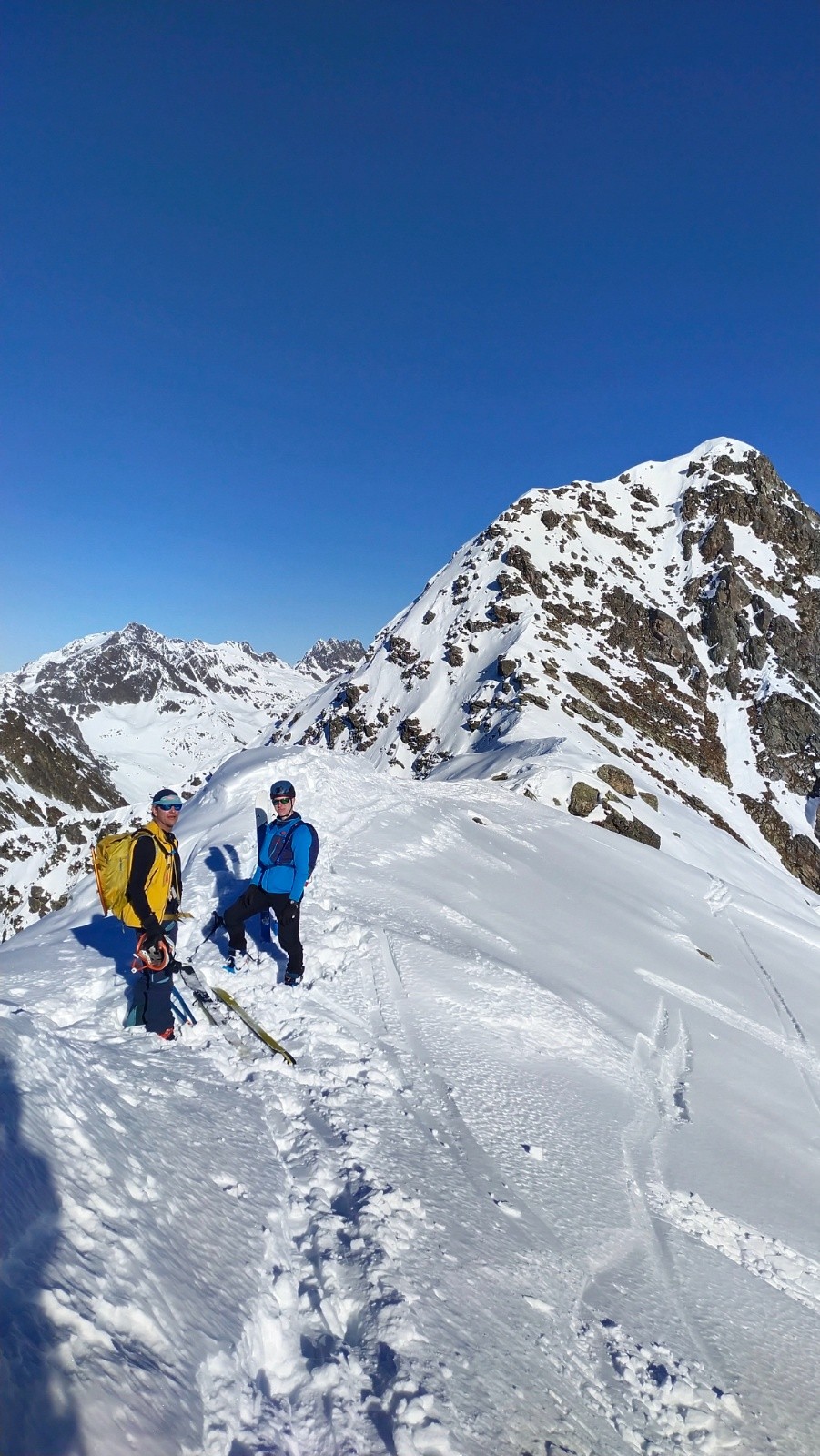 #31 A l A l'antécime avec le rissiou derrière