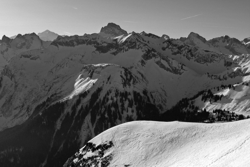 Pointe Dzerat : Mont Blanc - Pointe Percée