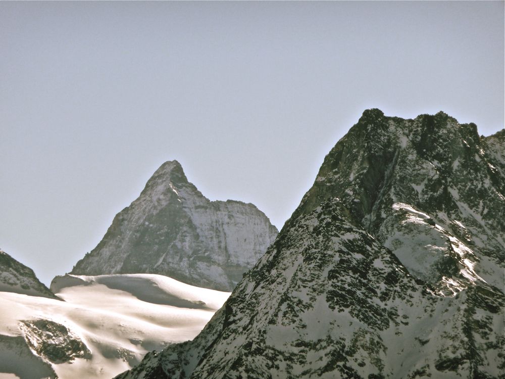 Matterhorn : ah ! on peut le voir depuis le Val d'Hérens alors !