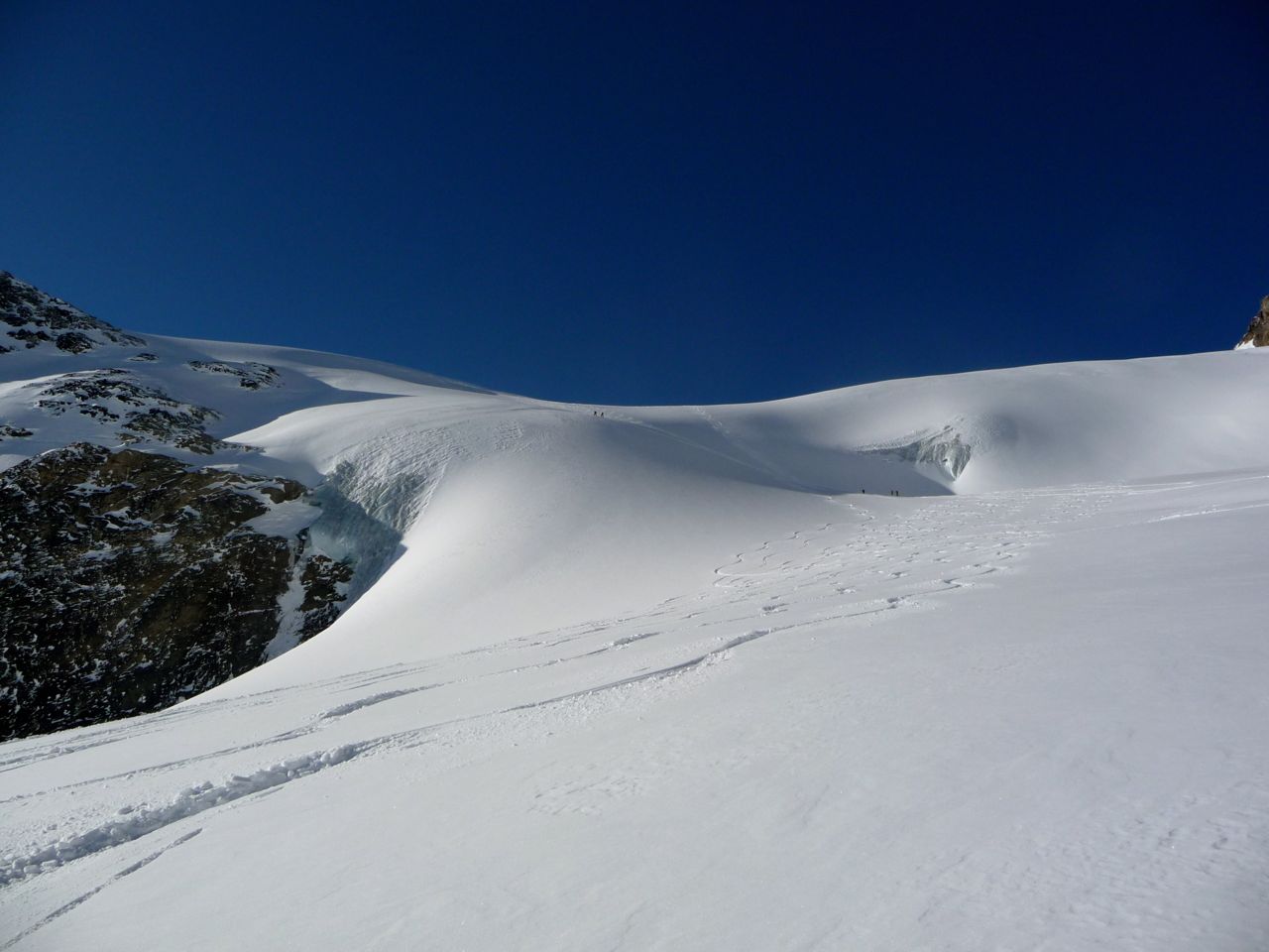 Skilaufen auf dem Gletscher : tellement bon !