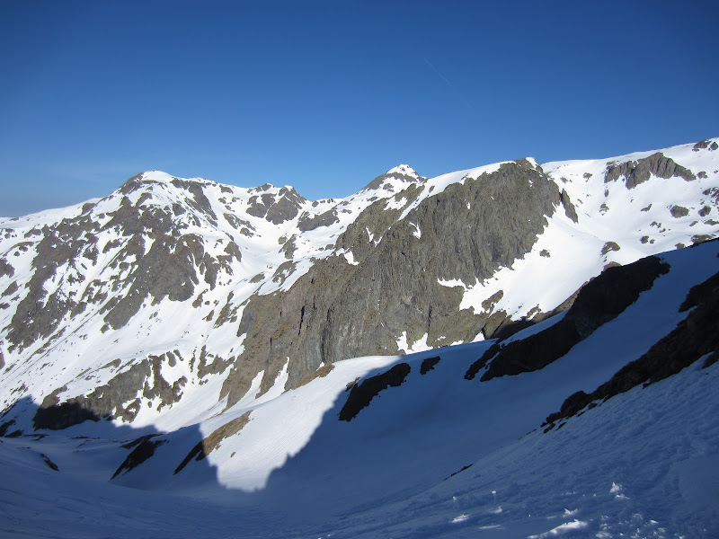 Col de la Portette : Du col on retrouve des sommets plus connus: la Lauzière à gauche.