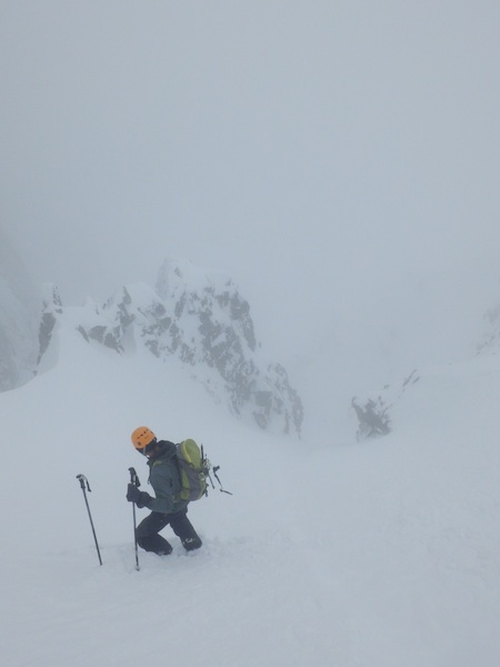 Couloir NW : Premier tiers