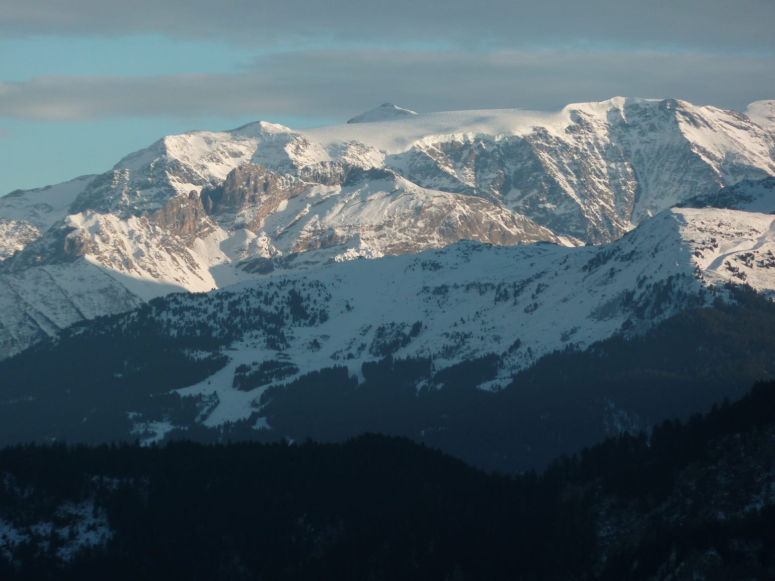 Glaciers de la Vanoise : et Portetta en contre bas !