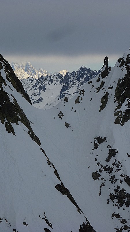 Rochers de la Barme : Mont Blanc et plafond à 5000 comme annoncé par la Grenouille!