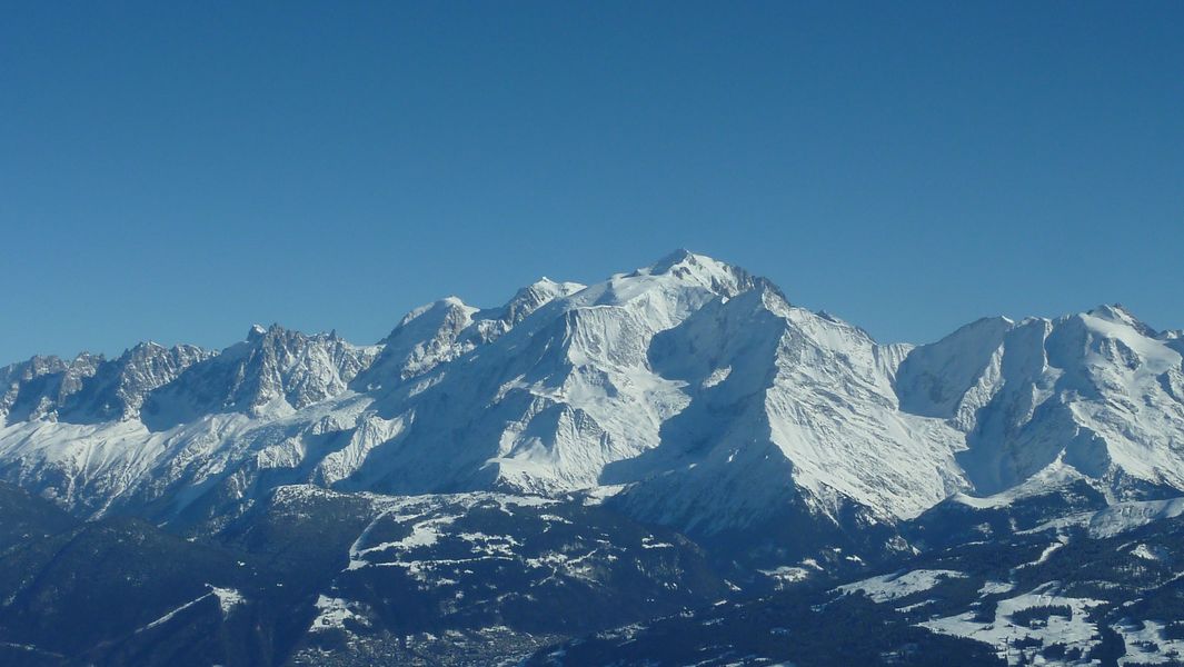 Mont Blanc : L'Aiguille du Gouter est bien seche