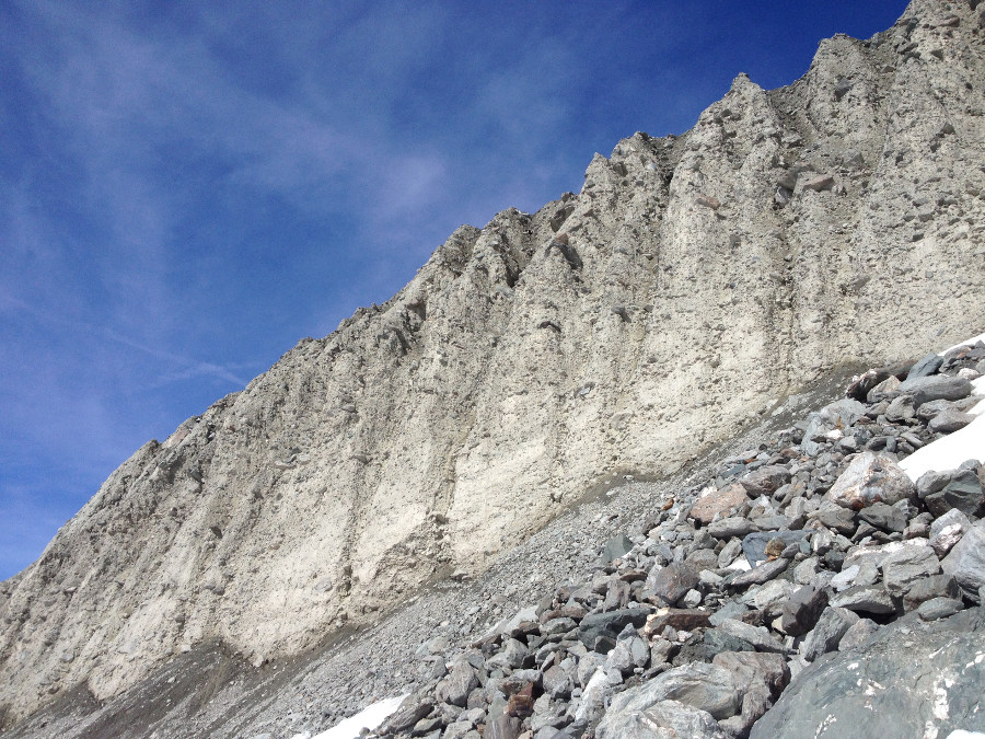 Erosion glaciaire : géométrie spectaculaire!