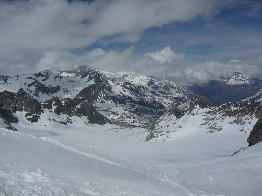 Glacier de Pièce : etat de l'enneigement sur Arolla :(