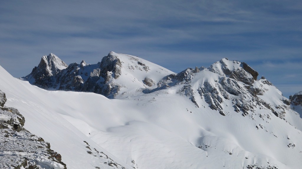 Le Thabor depuis le col des Muandes