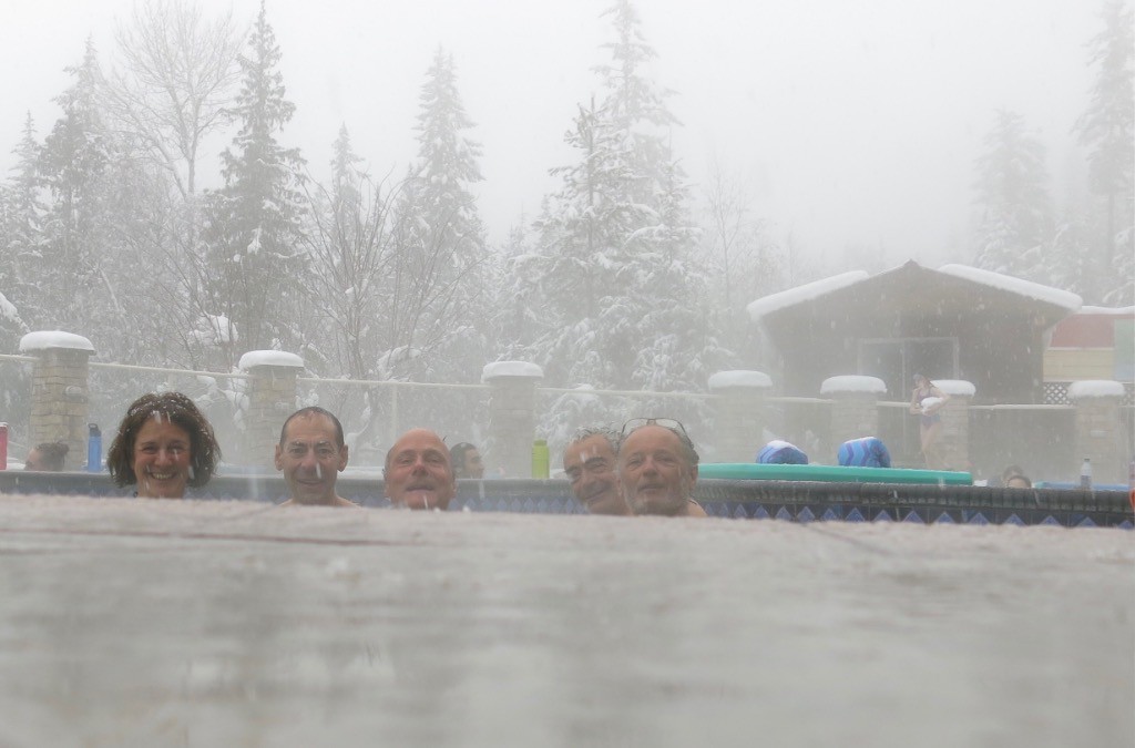 Hot spring  (Halcyon)sous la neige