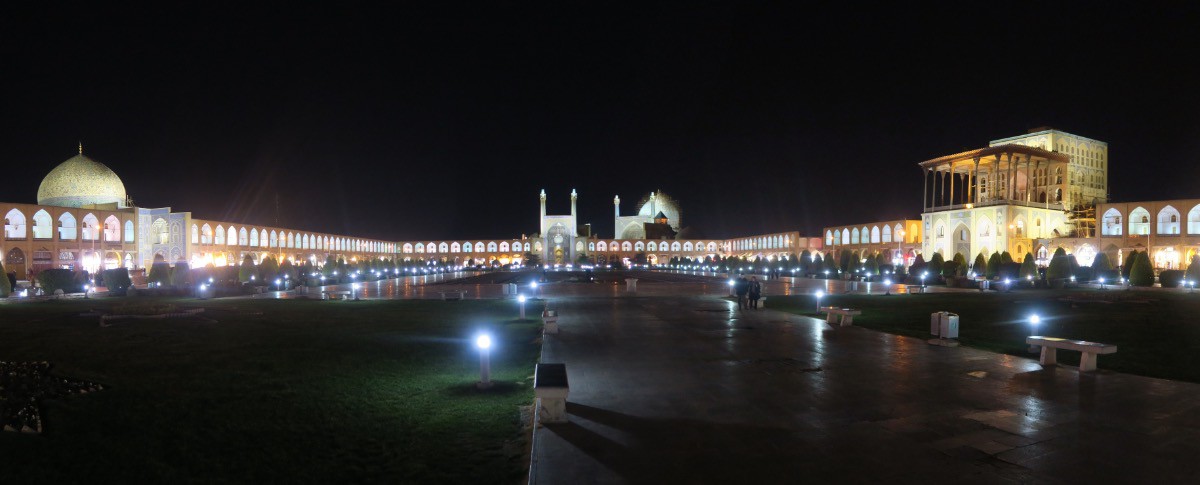 Isfahan by night
La place de l'Imam