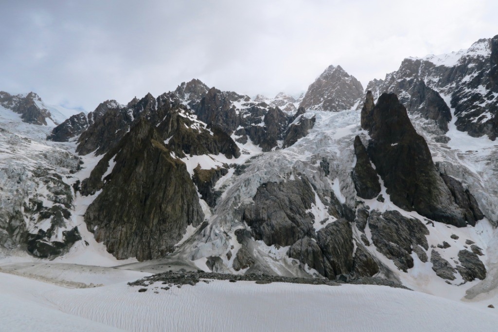 Glaciers du Dôme et du Mont Blanc