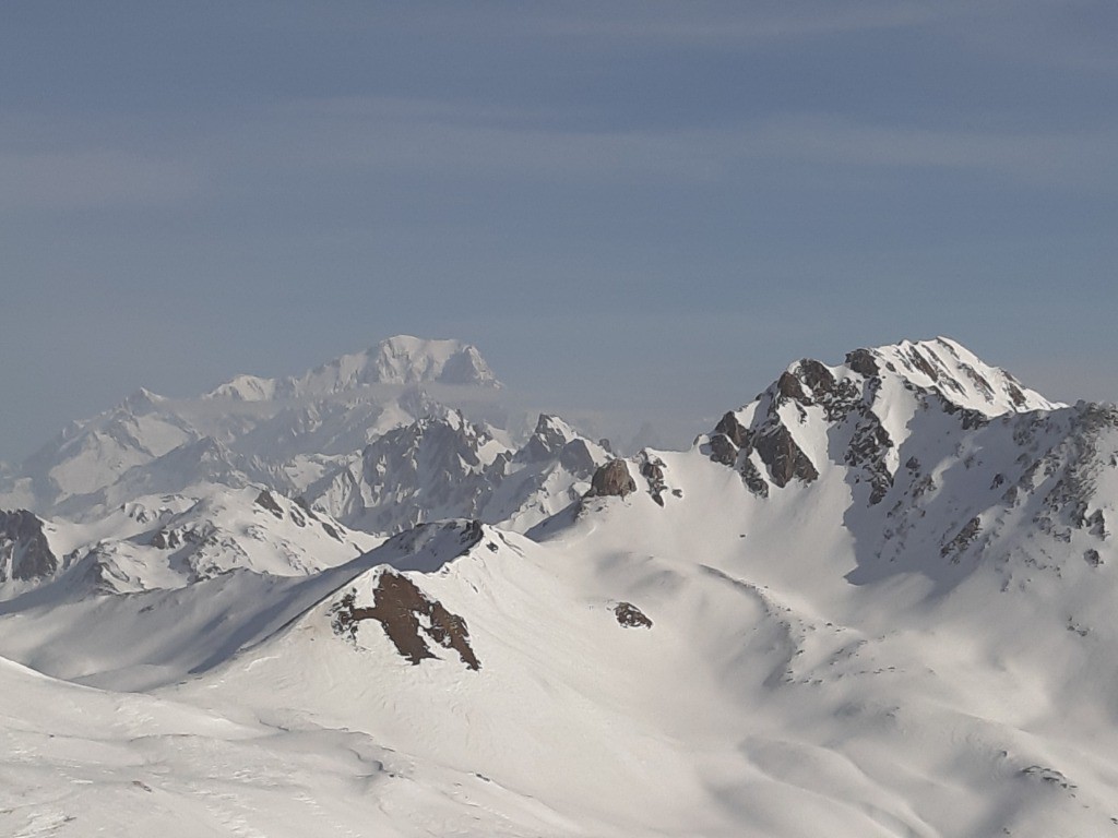 Mont Blanc et Crêt du Rey