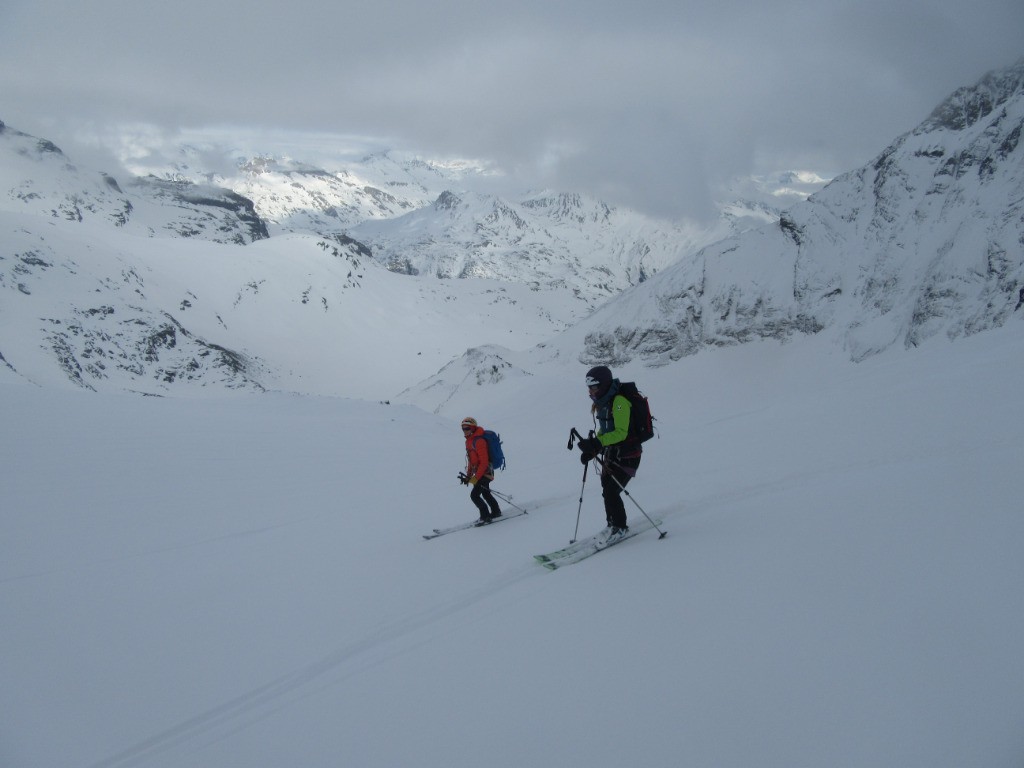 Descente derrière Labby