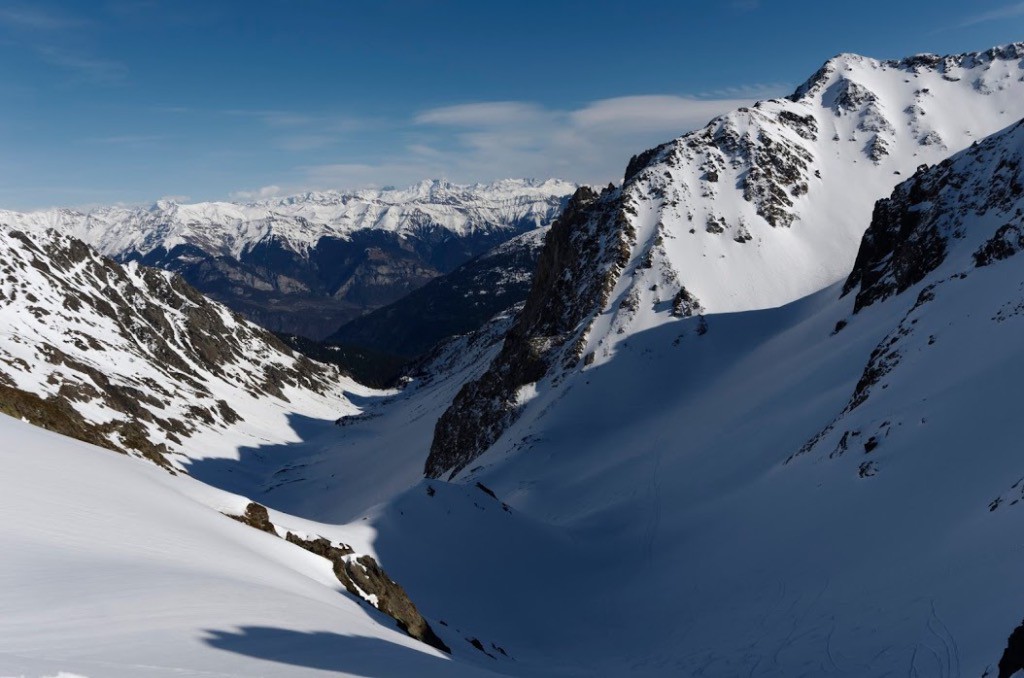 Combe du Merlet dans l'ombre