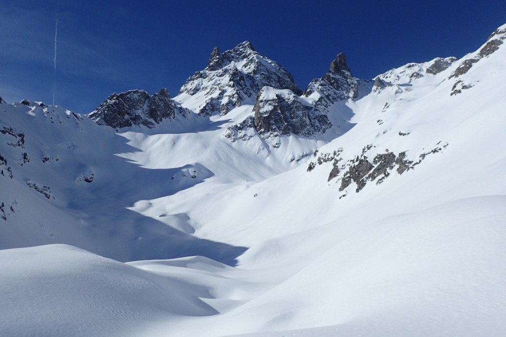 En direction du lac de la Balmette.