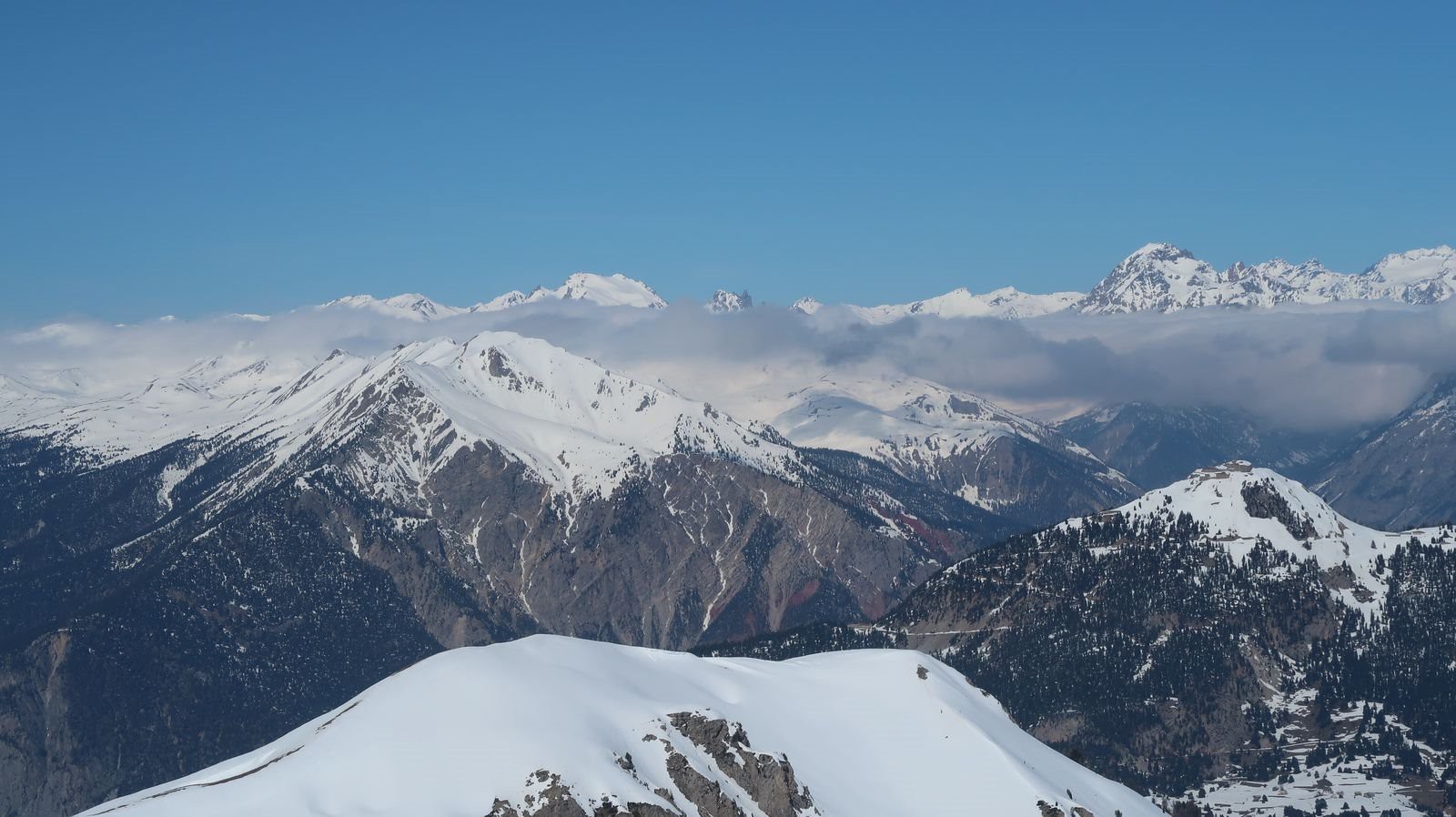 Col des Peygus, panorama vers le nord