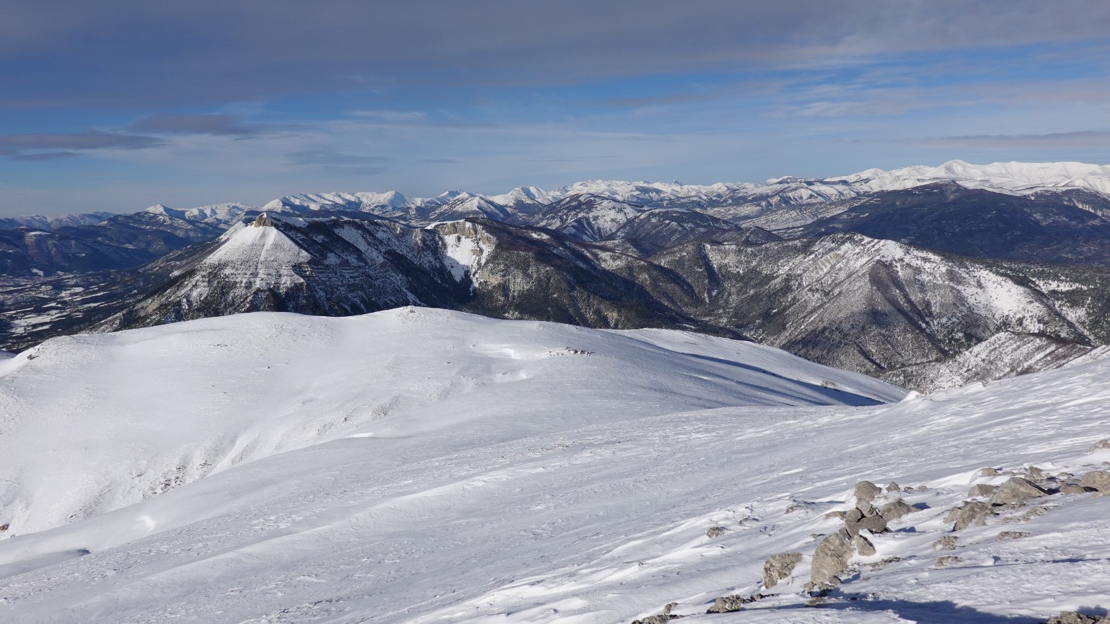 Panorama sur les sommets du Val d'Allos