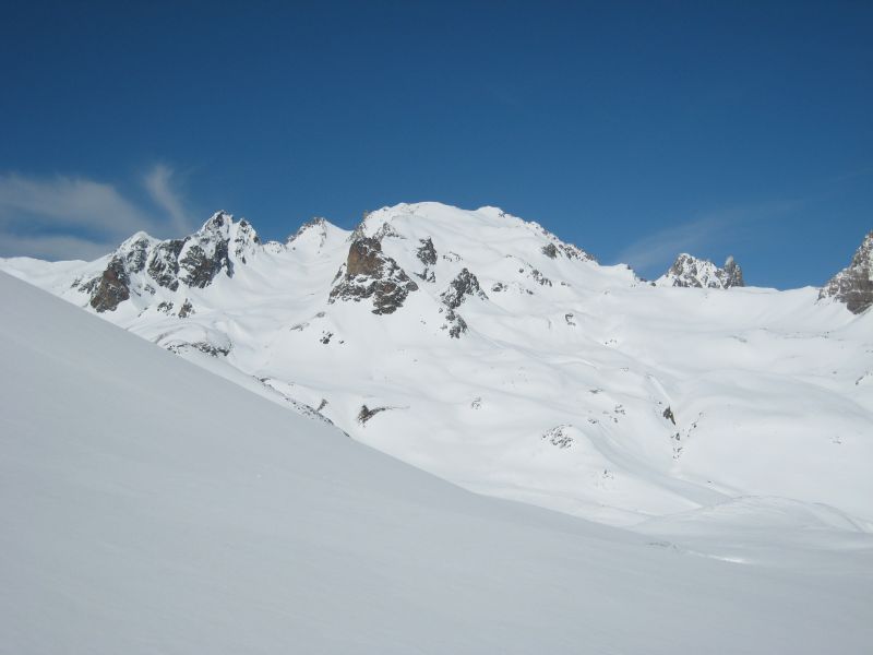 Le Mont Thabor, versant Sud.