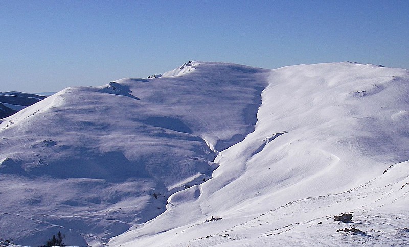 Le vallon de Vassivière sur le versant nord (23-12-2008)