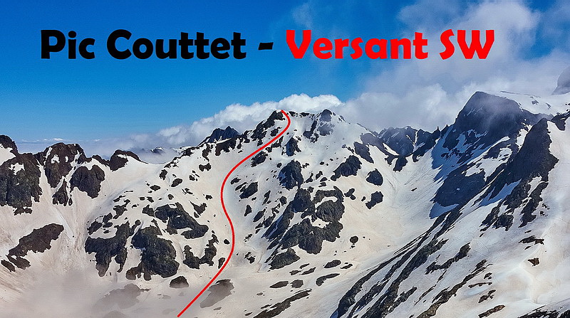 Pic Couttet - Versant SW