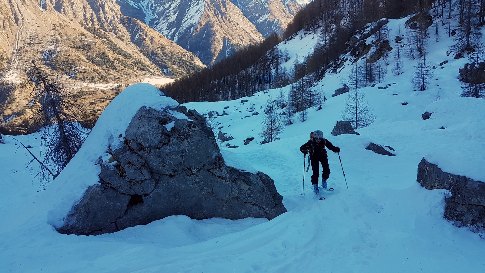 Dans les verrous de la montée