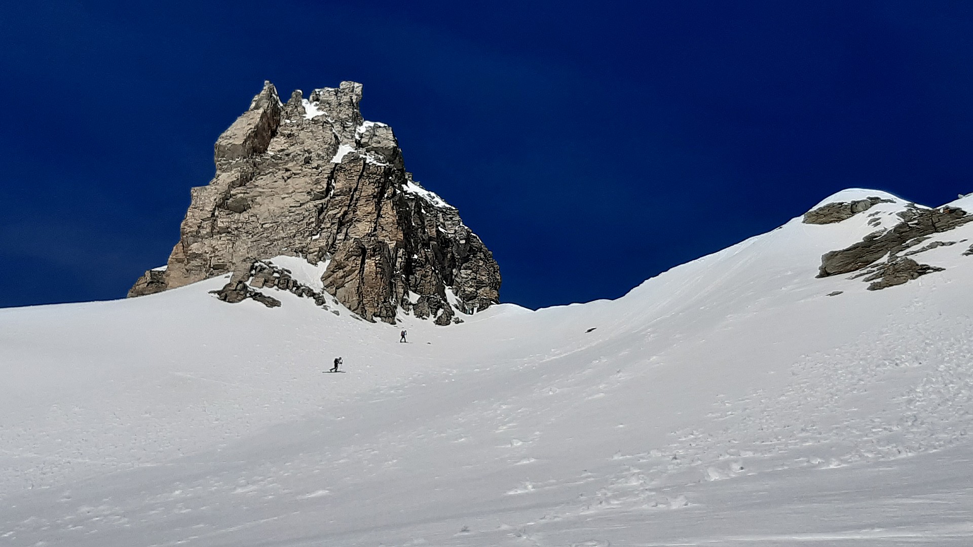 Combe finale sous la Rognosa d´Étache 