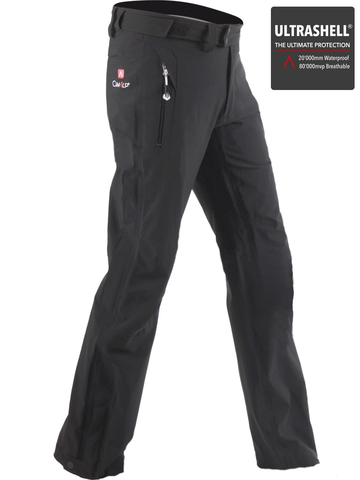 Cimalp Pantalon imperméable avec Membrane Respirante : : Mode