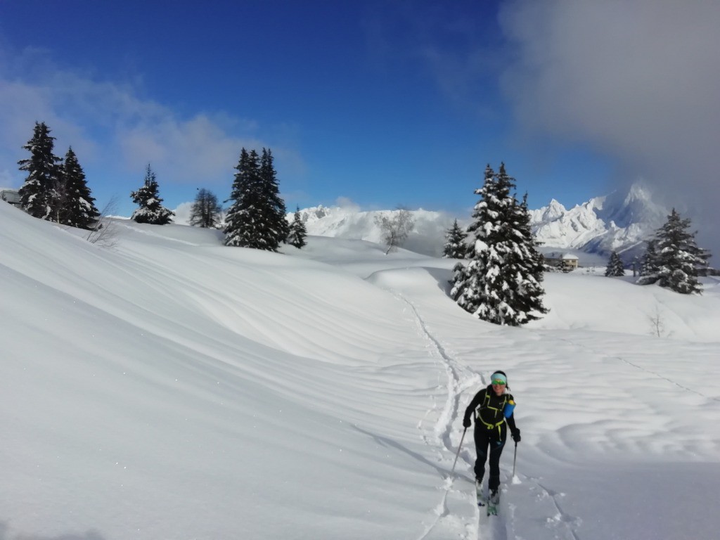 Solitude sur cet itinéraire 