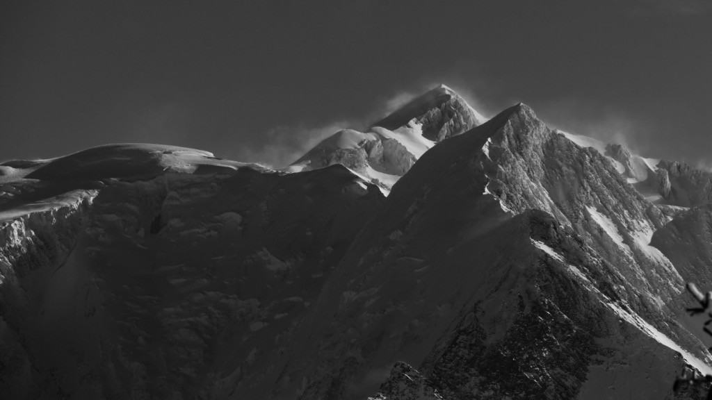 Mont Blanc sous le vent 