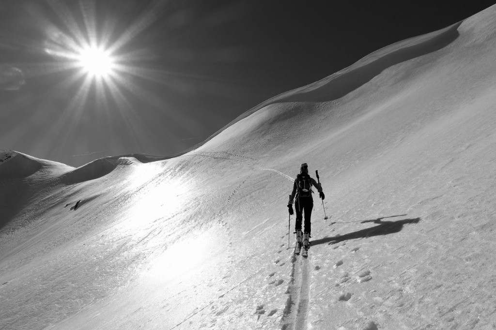 deuxième montée à Pormenaz, fait chaud !