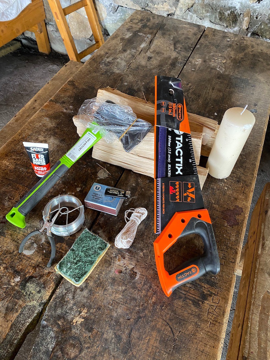 Ce que j'ai apporté et laissé.