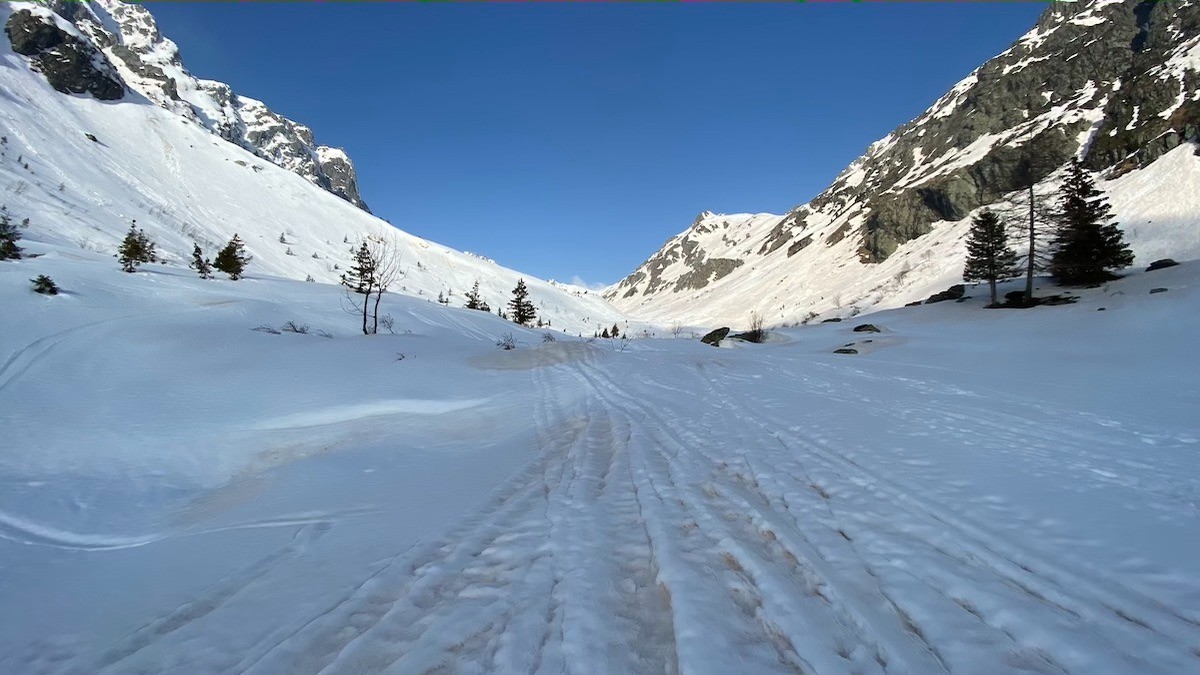 La grande combe ouverte du Merlet